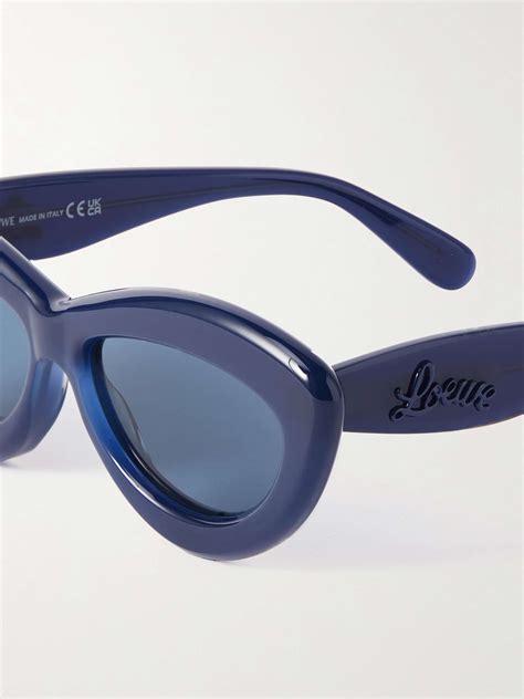 loewe cat eye acetate sunglasses.